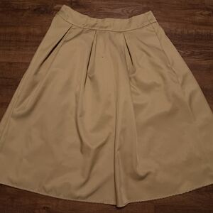 Tan midi yige skirt